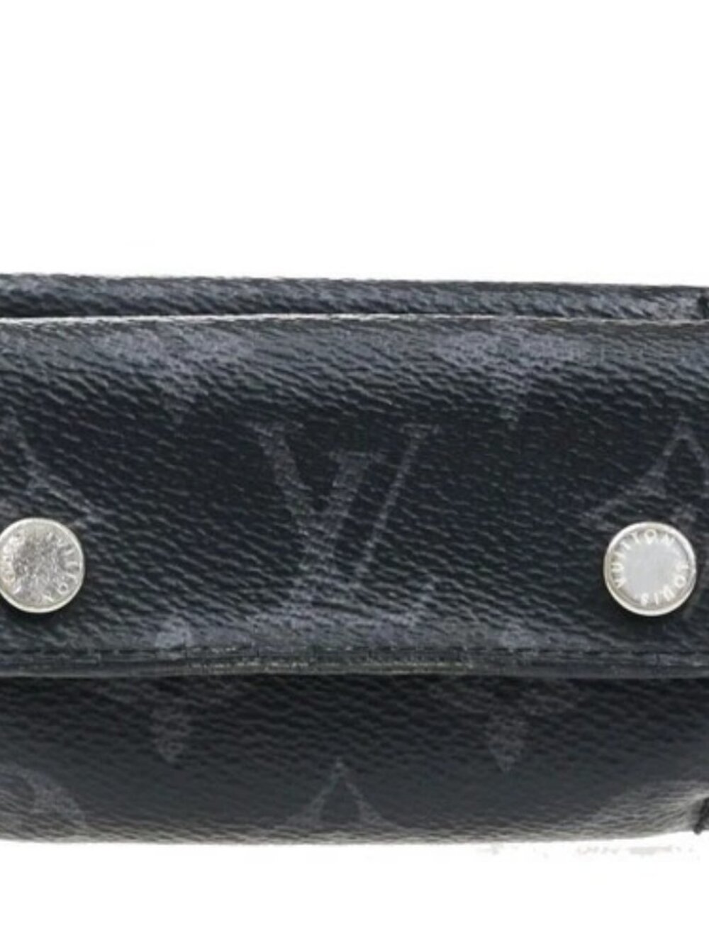 LOUIS VUITTON Discovery Compact Wallet Monogram Eclipse Leather M67630 61CB071